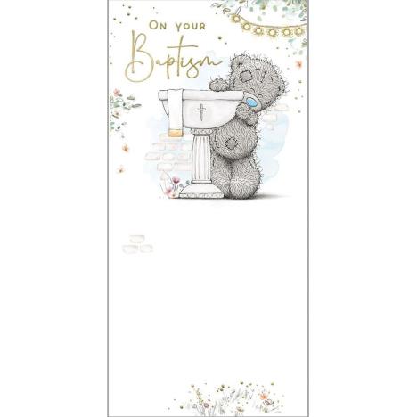 On You Baptism Me to You Bear Card £1.70